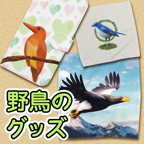 オリジナル製品：野鳥のグッズ